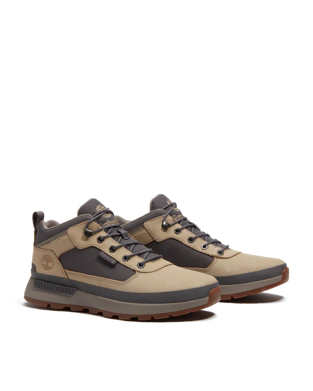 Timberland Brown Field Trekker Mid Leather Waterproof Hiker Boots for men