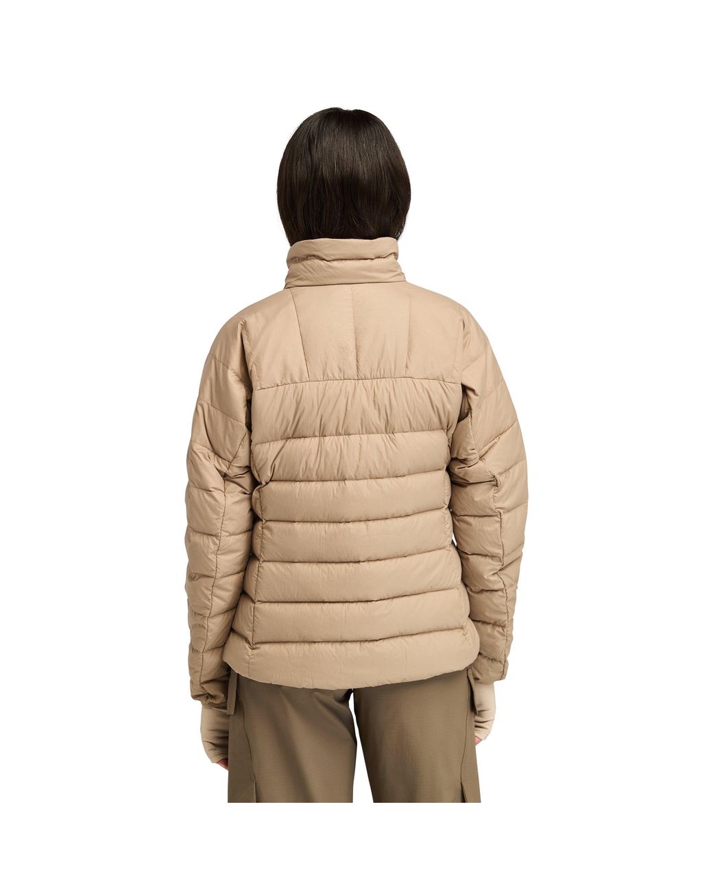 Timberland Brown Bear Head Recycled Down Lightweight Jacket