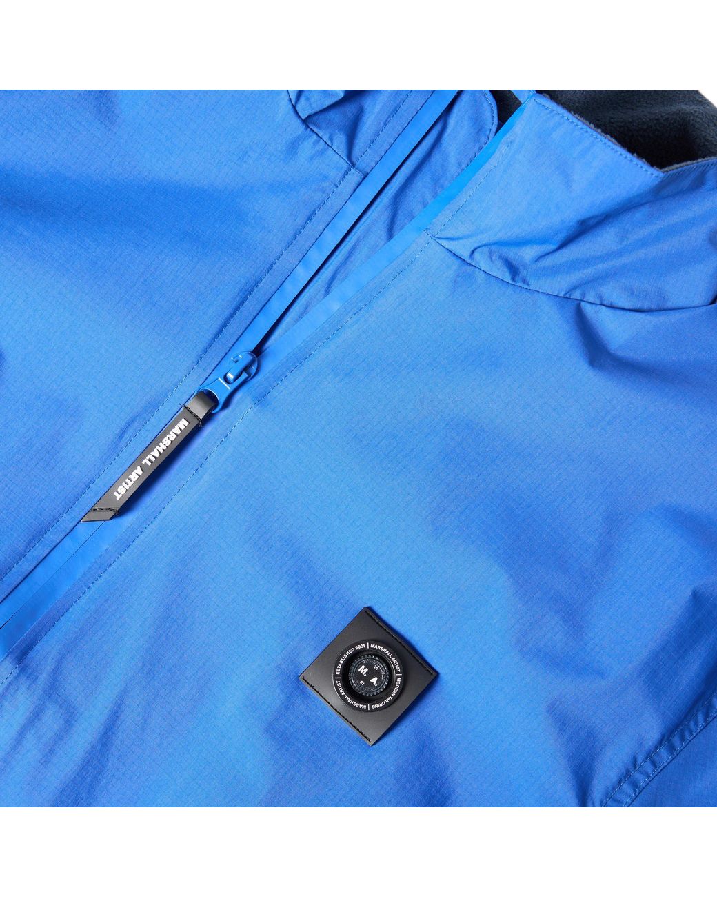 Marshall Artist Blue Velino Windbreaker for men