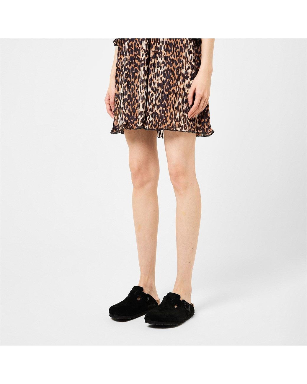 Birkenstock Black Boston Suede