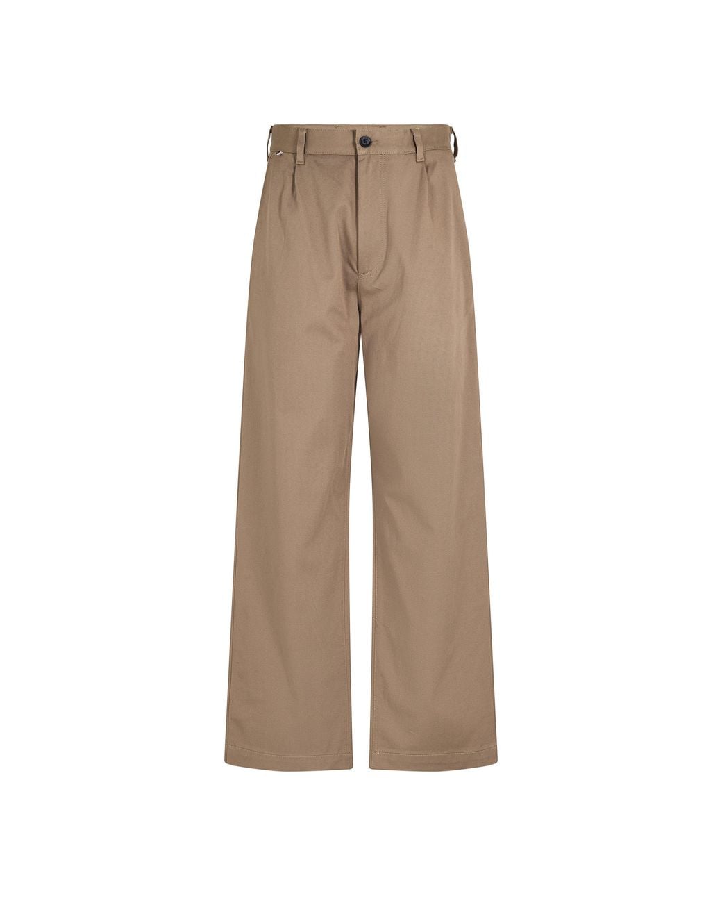 Boss Natural Kaiden-Dpl Straight Leg Trousers for men