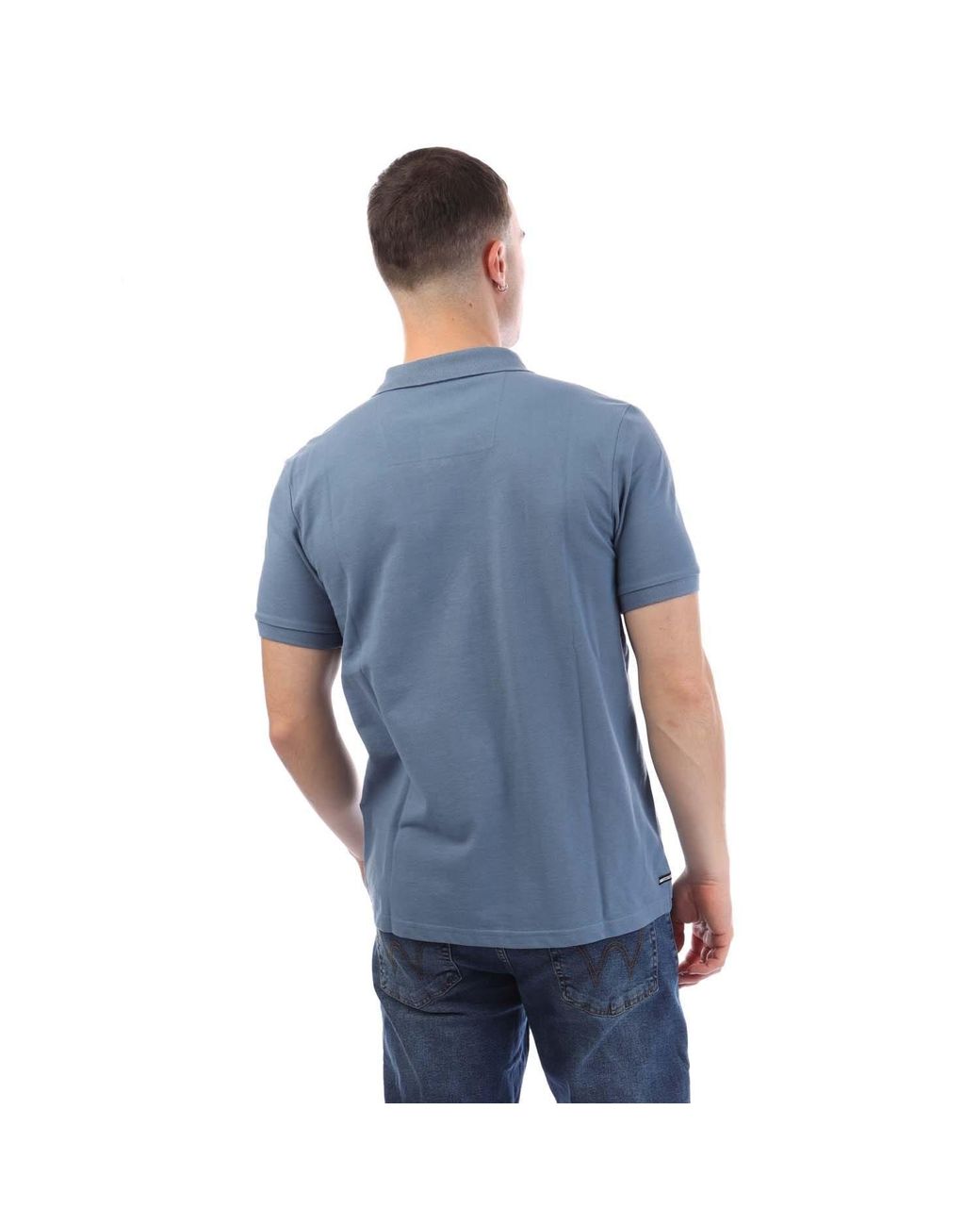 Weekend Offender Blue Barnum Polo Shirt for men