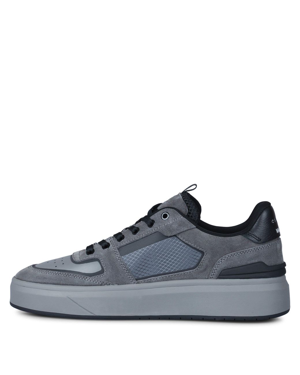 Cruyff Blue Endorsed Tech Leather Low-Top Trainers for men