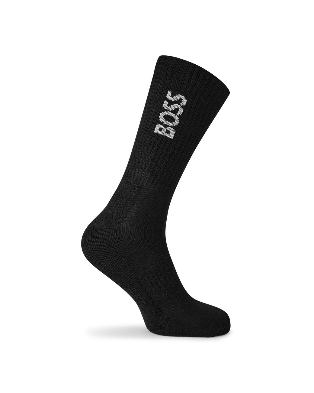 Boss Blue Bodywear 3 Pack Socks With Logo Detail (Crew) for men