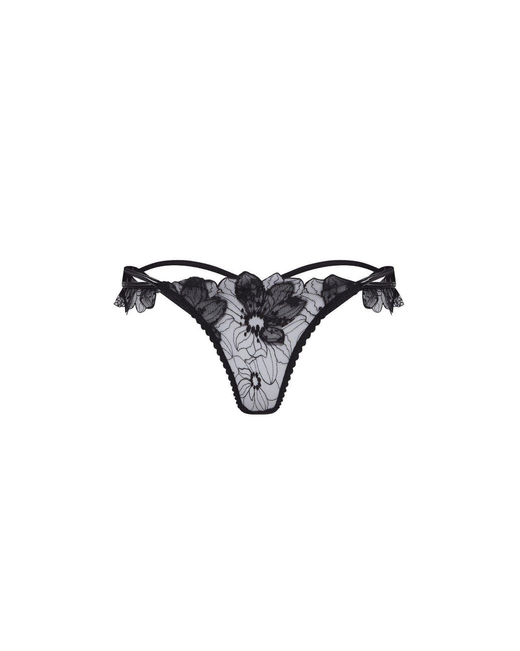 Agent Provocateur Black Litzia Ouvert Brief
