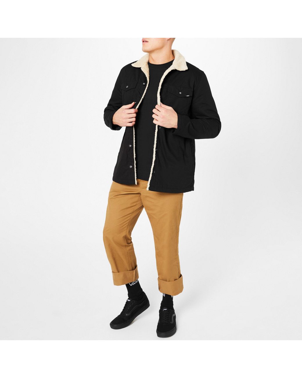 Vans Black Ward Shoes for men