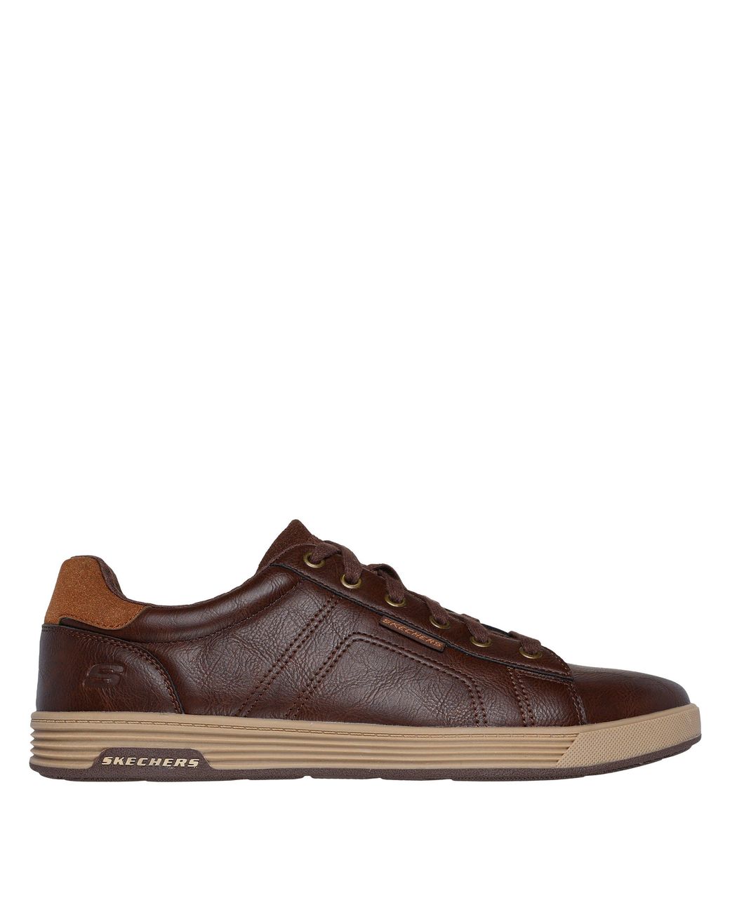 Skechers Brown Cavell Court Classic Trainer for men