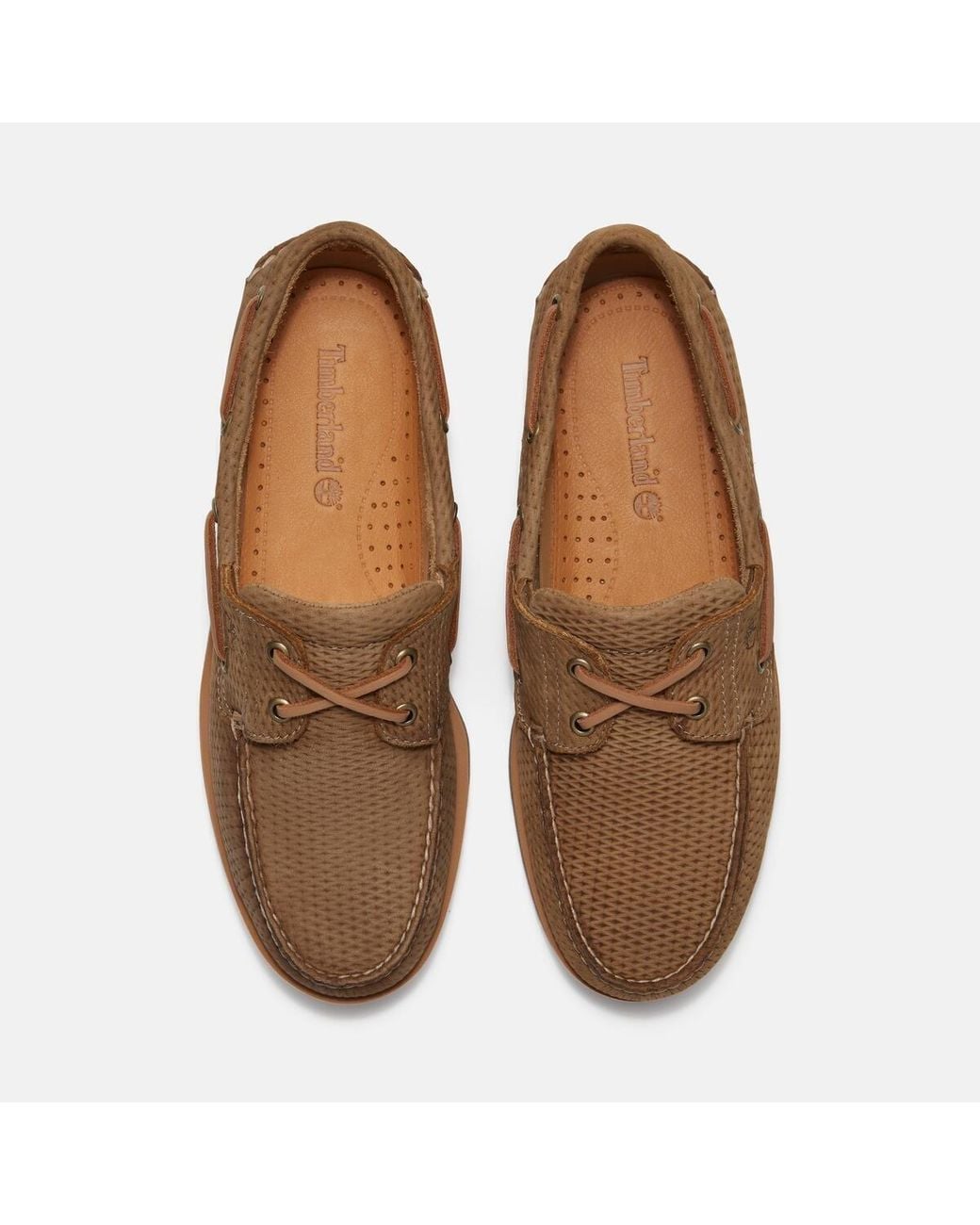 Timberland Brown Boat Shoes for men