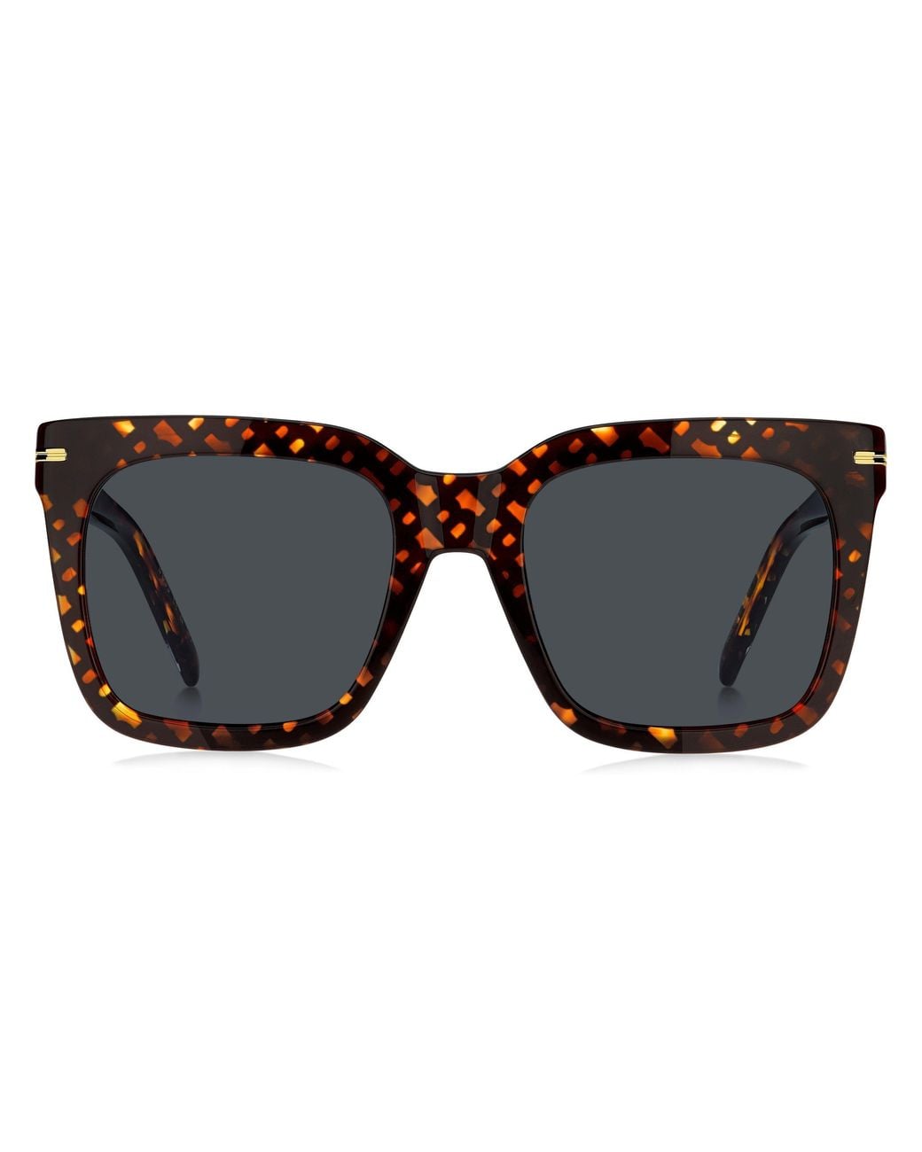 Boss Black Square Round Sunglasses