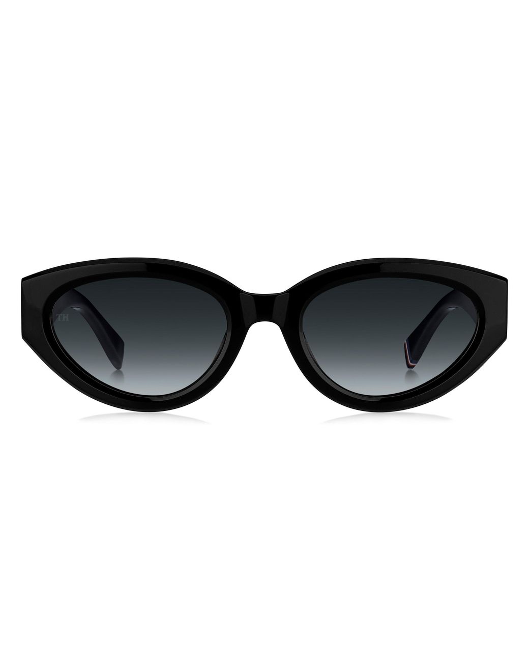 Tommy Hilfiger Black Round Sunglasses