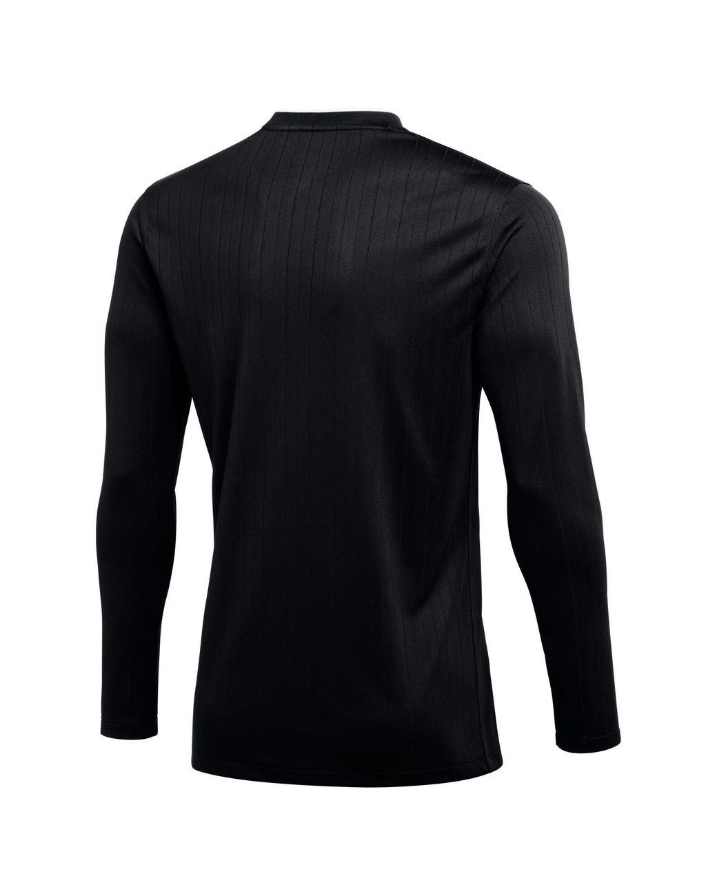 Nike Black Long-Sleeve Dri-Fit Crew-Neck Referee Shirt for men