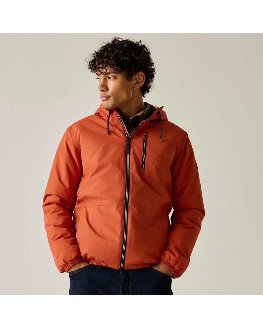 Regatta Red Winter Shorebay Waterproof Jacket for men