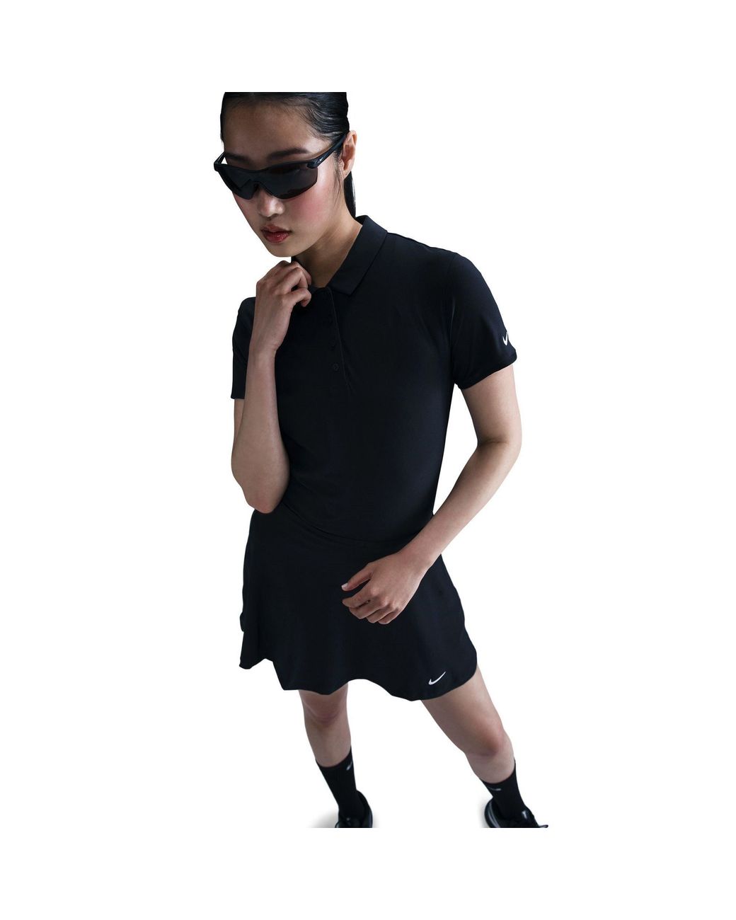 Nike Black Dri-Fit Victory Golf Polo