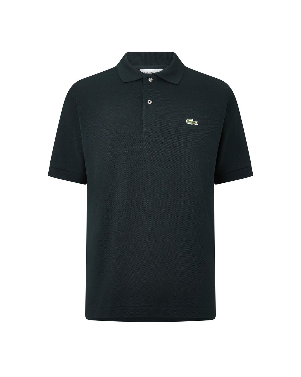 Lacoste Black Classic Short Sleeve Polo Shirt for men
