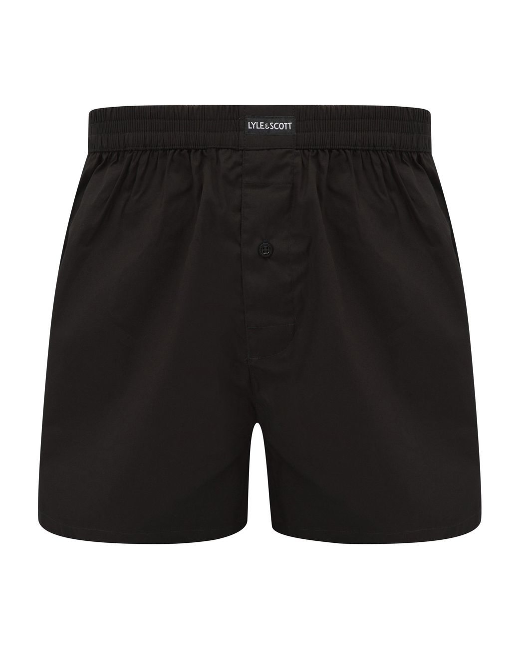 Lyle & Scott Black Woven Boxer Trunk Underwear for men