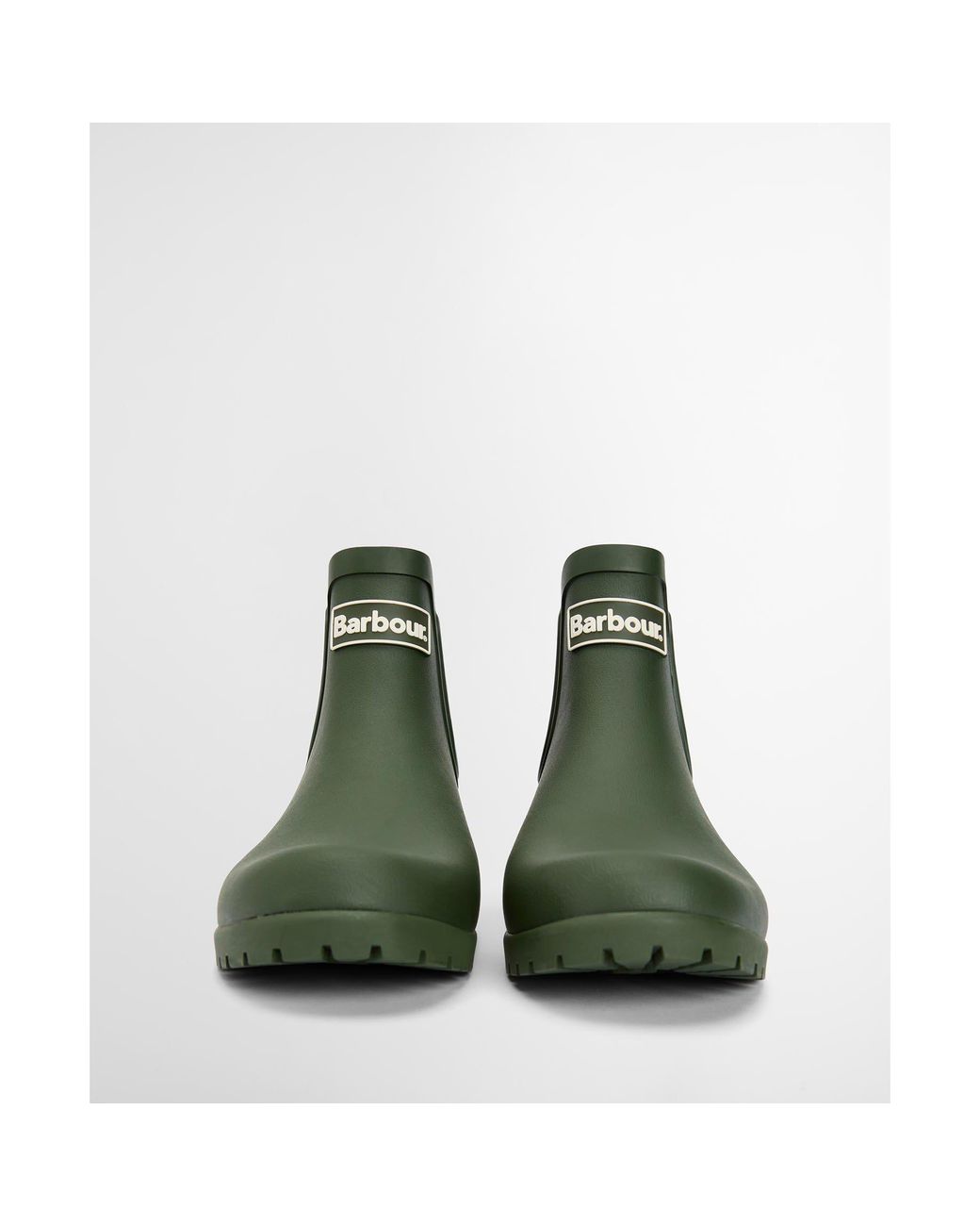 Barbour Green Wilton Chelsea Wellington Boots