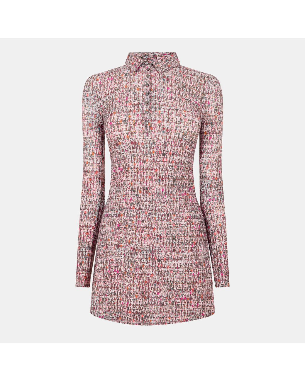 DIESEL Pink D-Polyna Mini Dress