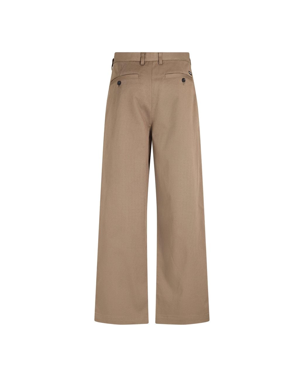 Boss Natural Kaiden-Dpl Straight Leg Trousers for men