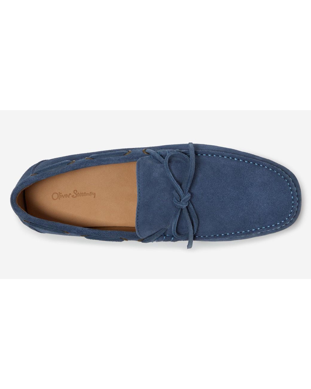 Oliver Sweeney Blue Cano Sde Drv Loafers for men