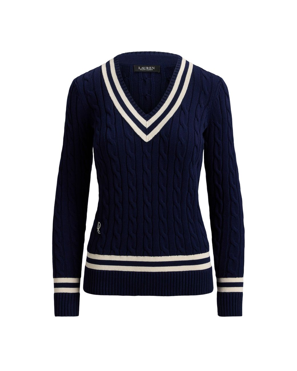 Ralph Lauren Blue Crew Neck Jumper