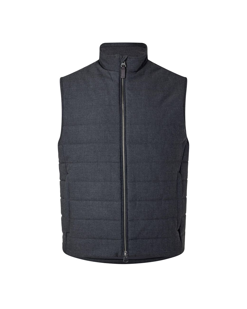 Gant Blue Insulated Flannel Gilet for men