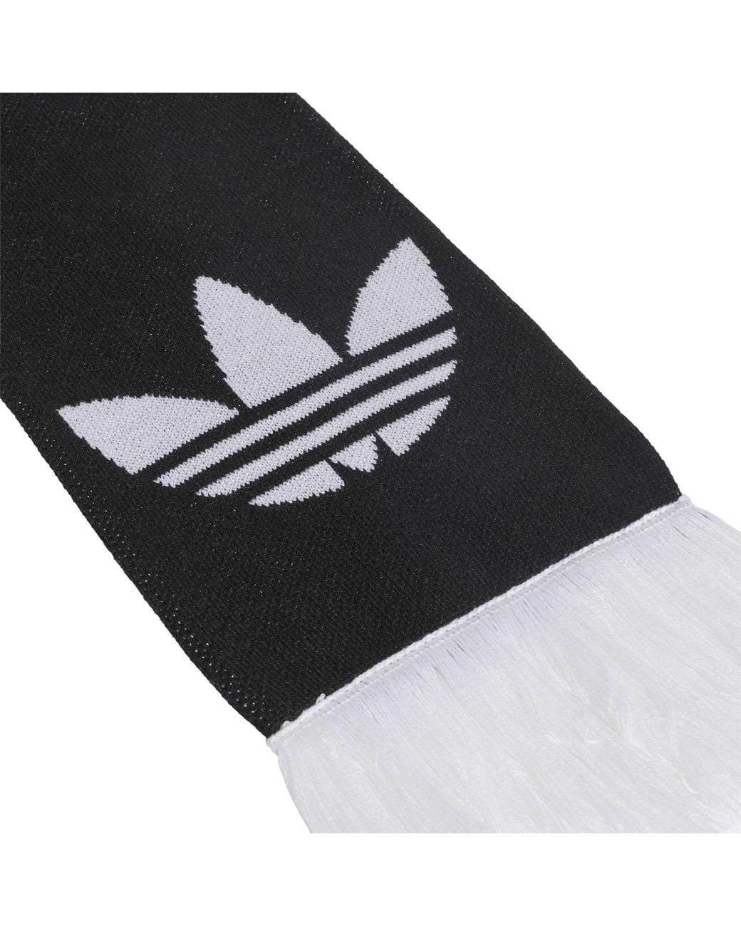 Adidas Originals Black Adicolor Striped Scarf
