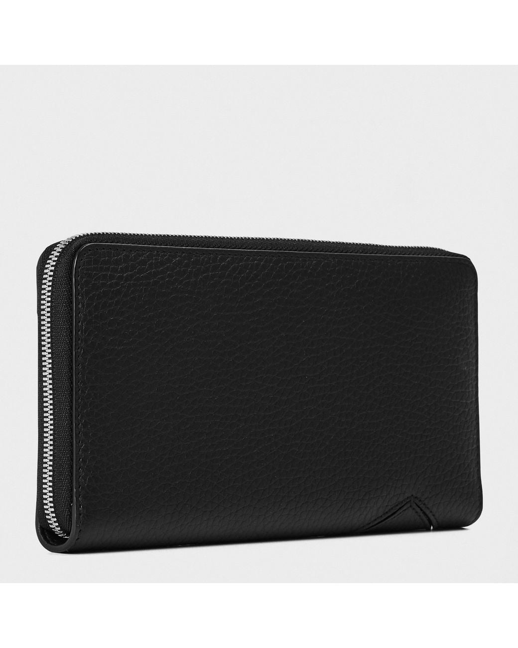 Tiffany & Co Black 'S Zipped Coin Purse