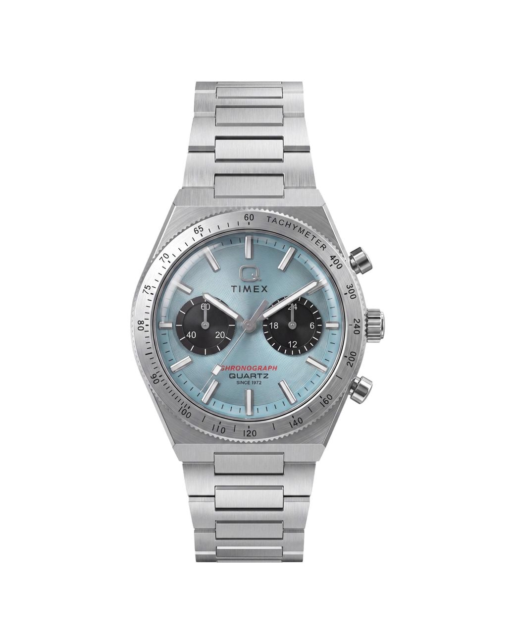 Timex Metallic L Q Chrono Wtc Sn71 for men