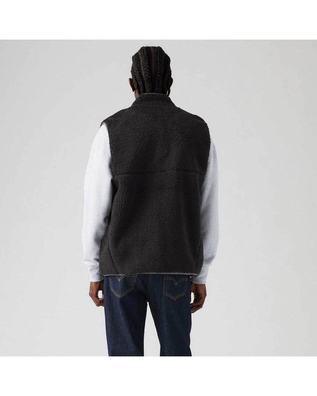 Levi's Black Summit Sharp Gilet for men