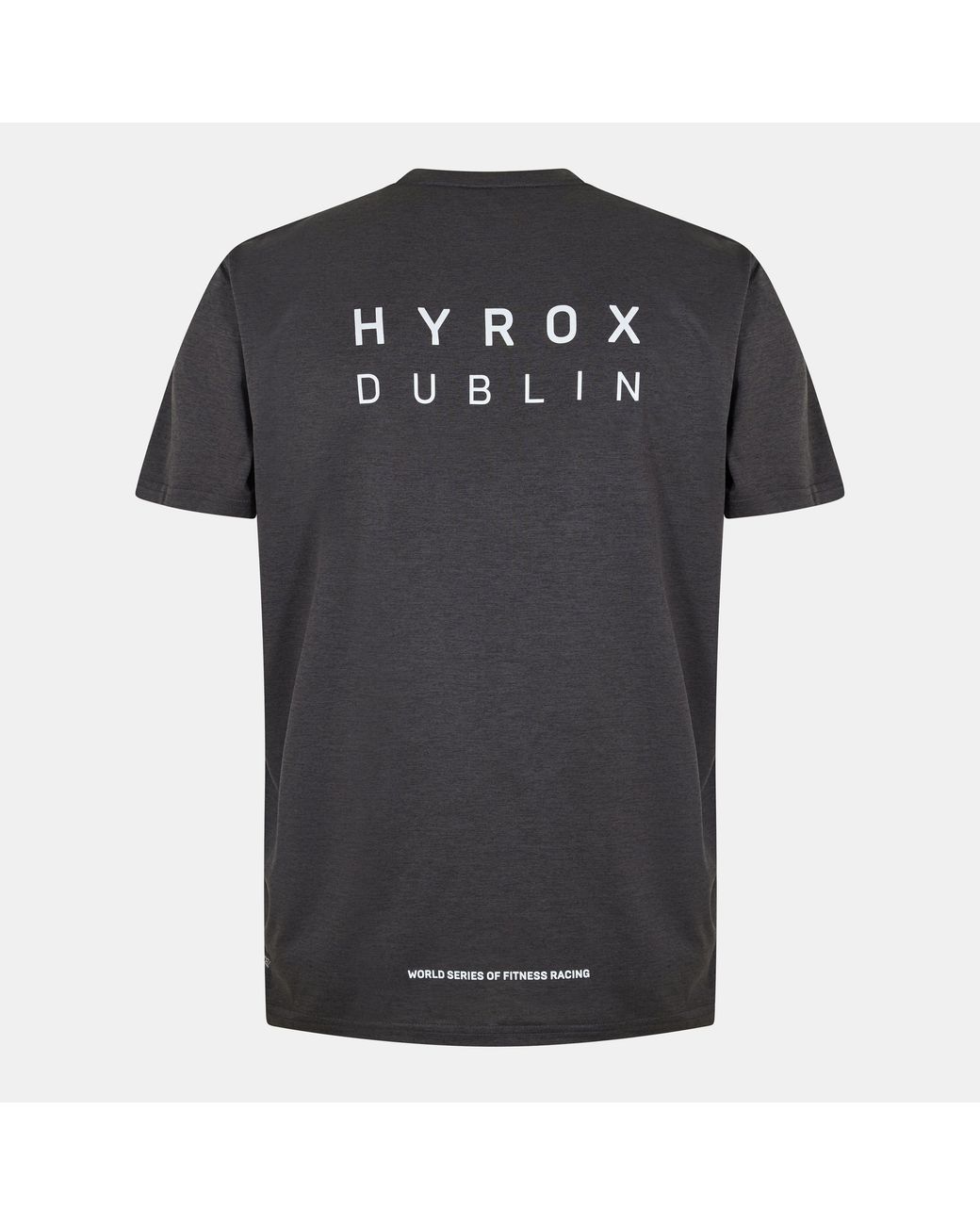 PUMA Black Hyrox City Short Sleeve Performance Gym Top for men
