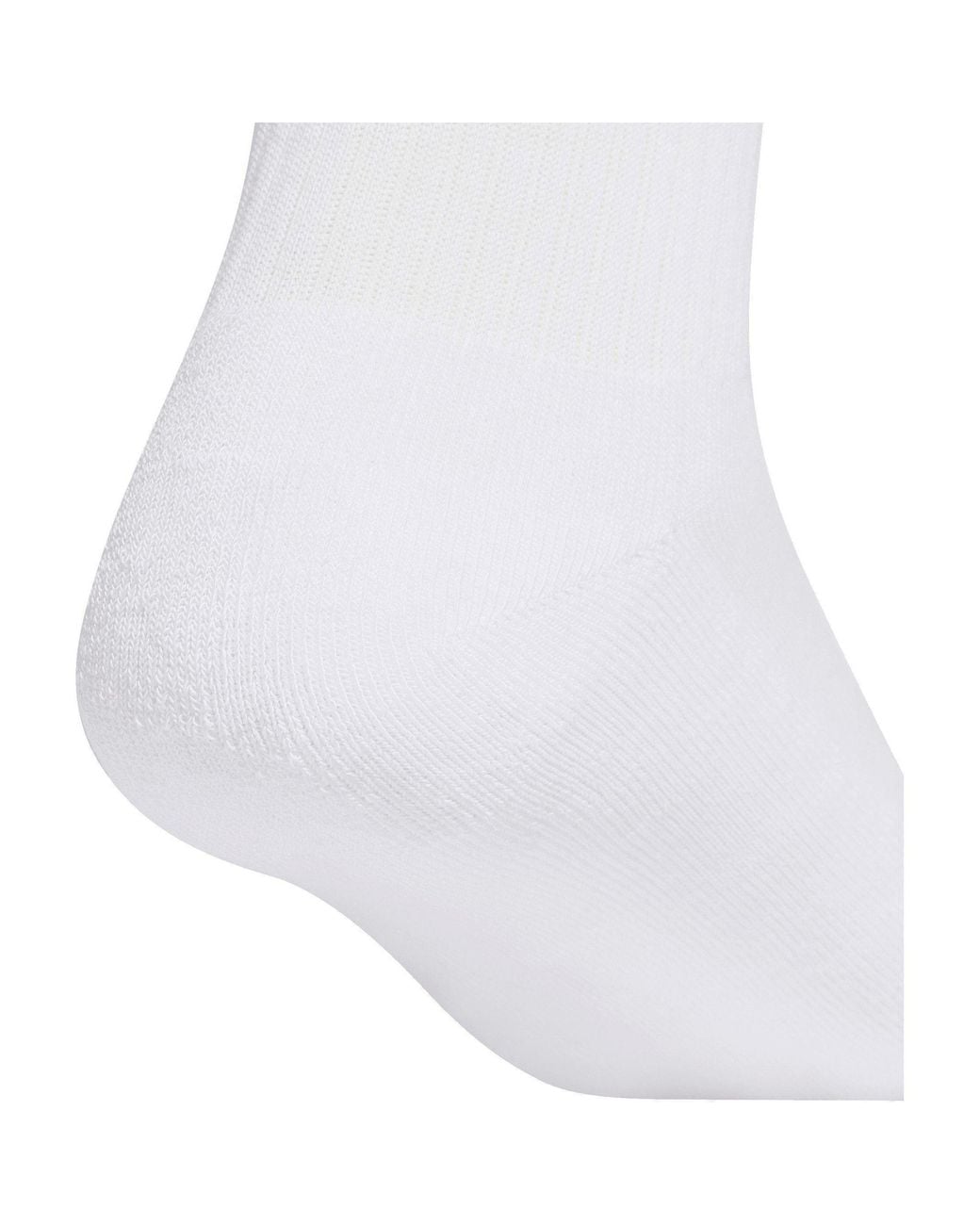 Adidas Originals White Adi Og Trefoil Cotton Crew Socks 6 Pack