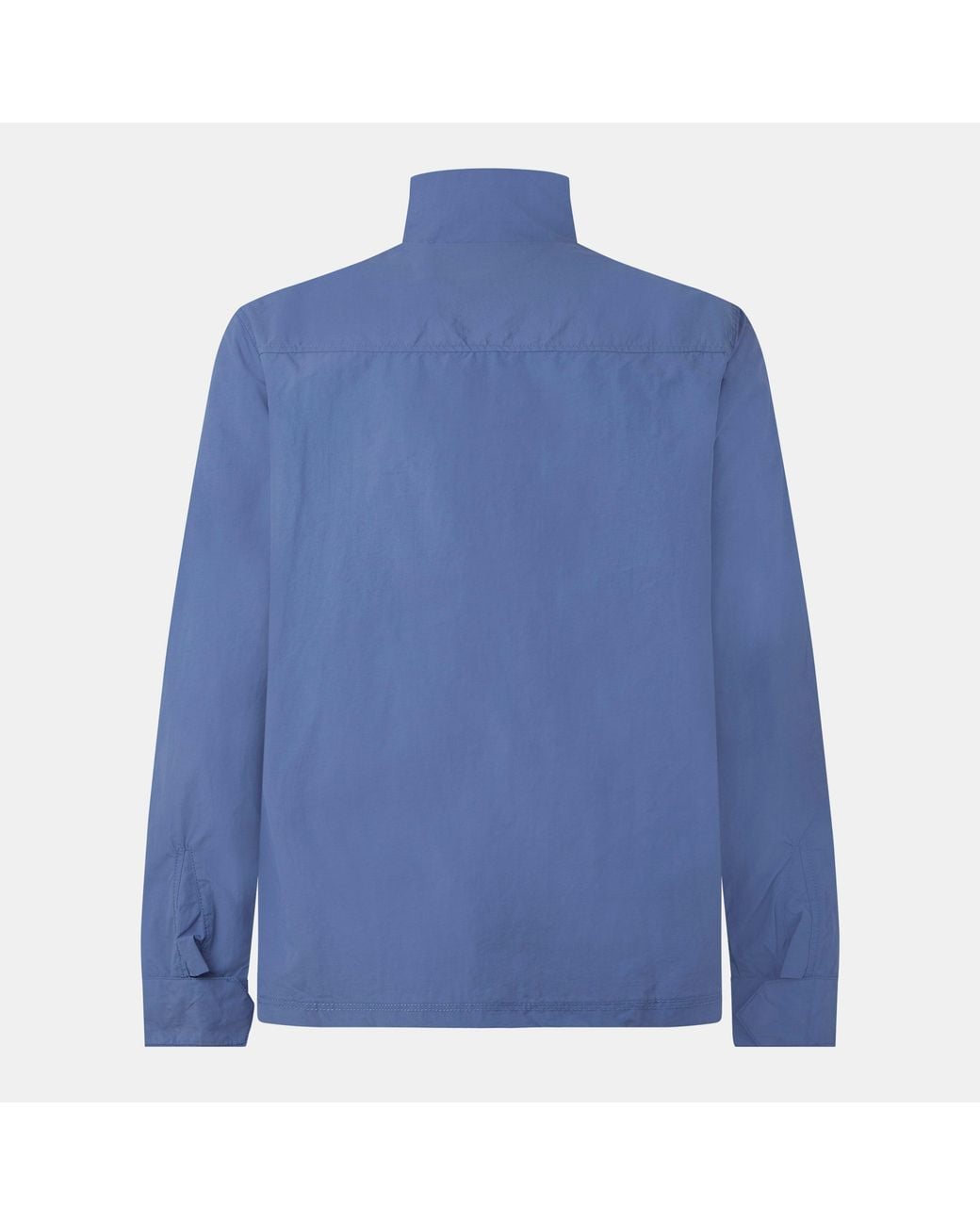 Nicce London Blue Statlo Lightweight Overshirt for men