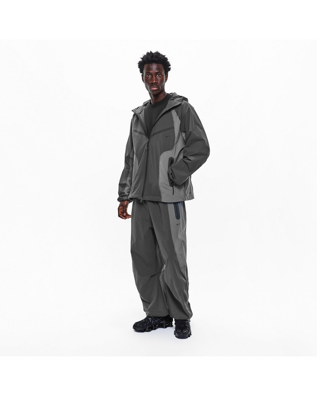 Nike Gray Hybrid Jacket for men