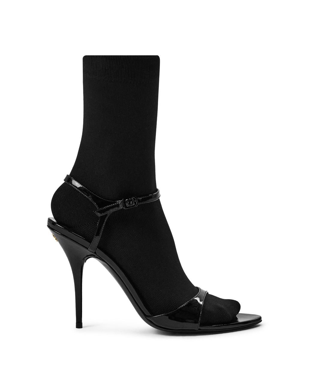 Balenciaga Black Avenue Sock Sandals