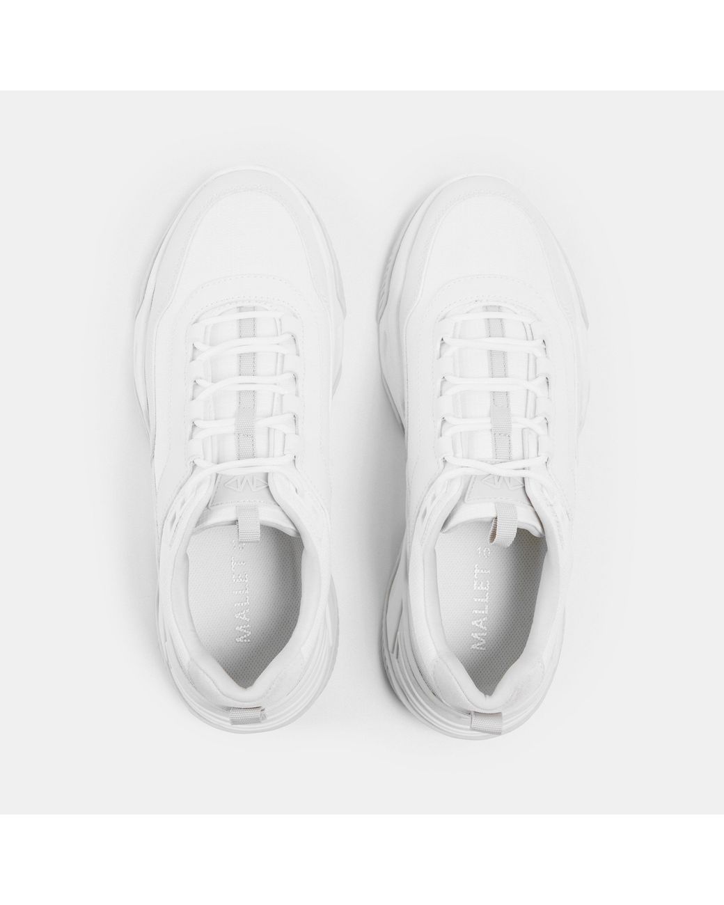Mallet White Odyssey Chunky Trainers for men