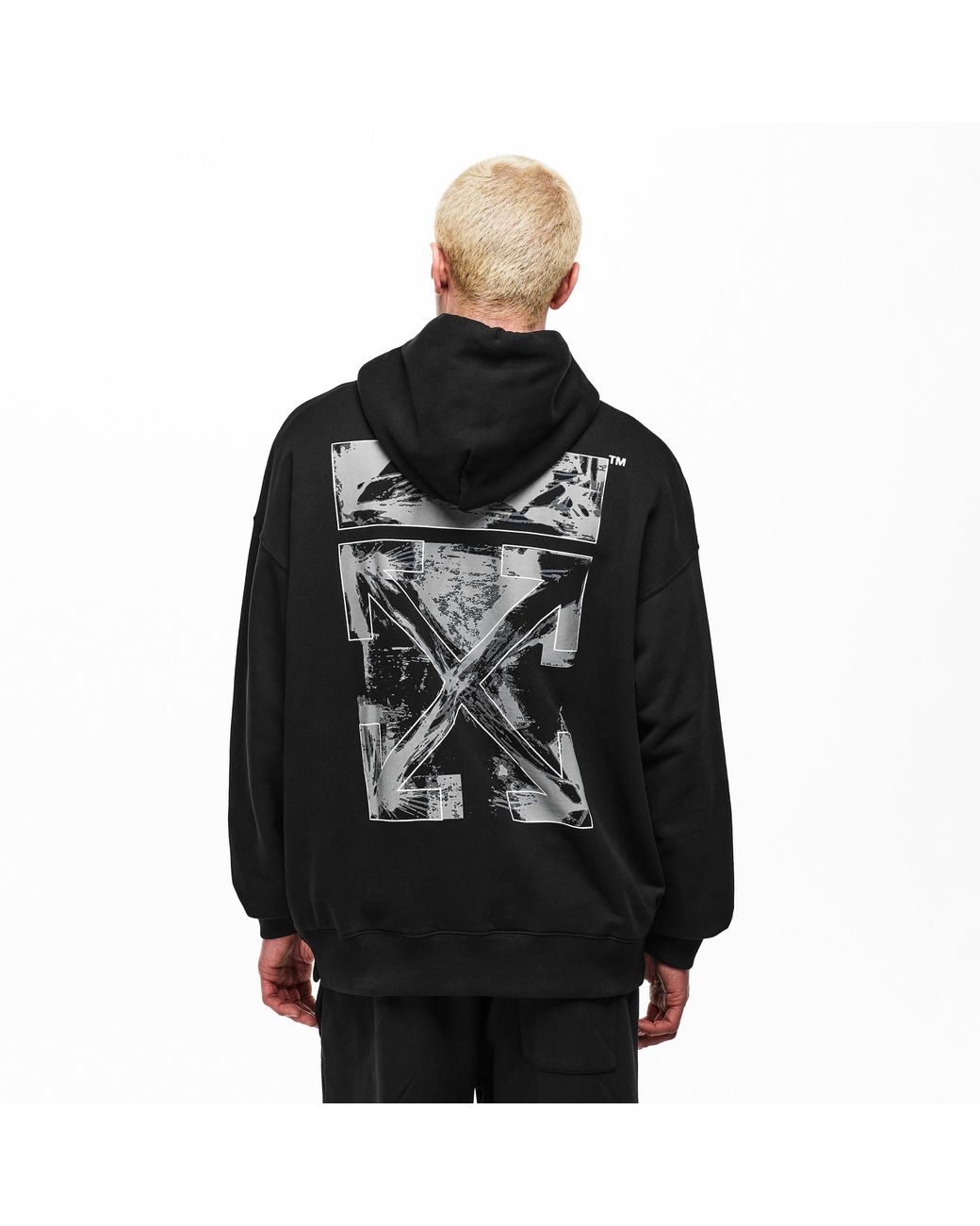 Off-White c/o Virgil Abloh Black Overhead Hoodie for men