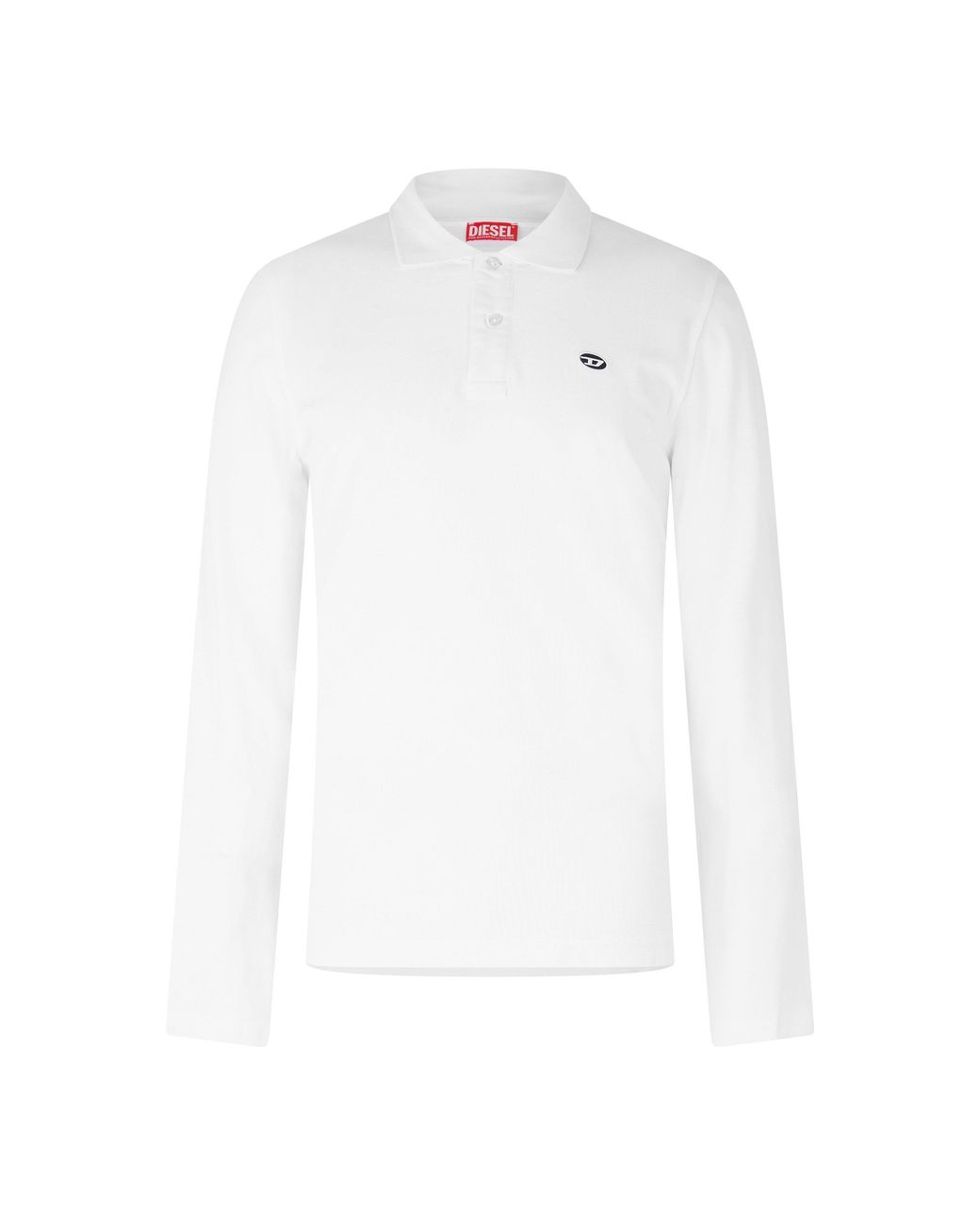 DIESEL White T Smith Ls Do for men