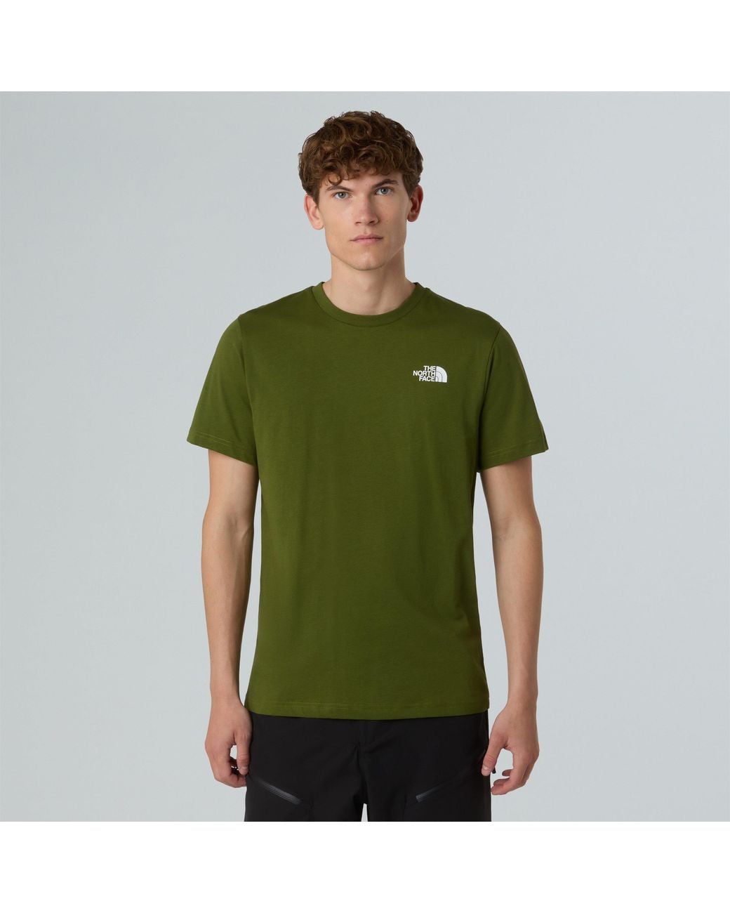 The North Face Green Never Stop Exploring Regular Fit T-Shirt for men