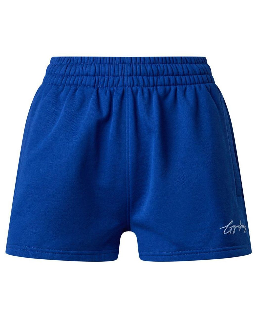 Gym King Blue Script Mindset Short