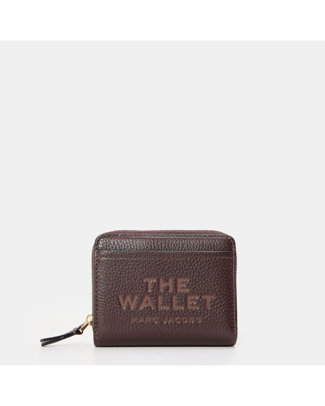 Marc Jacobs Brown The Mini Compact Wallet