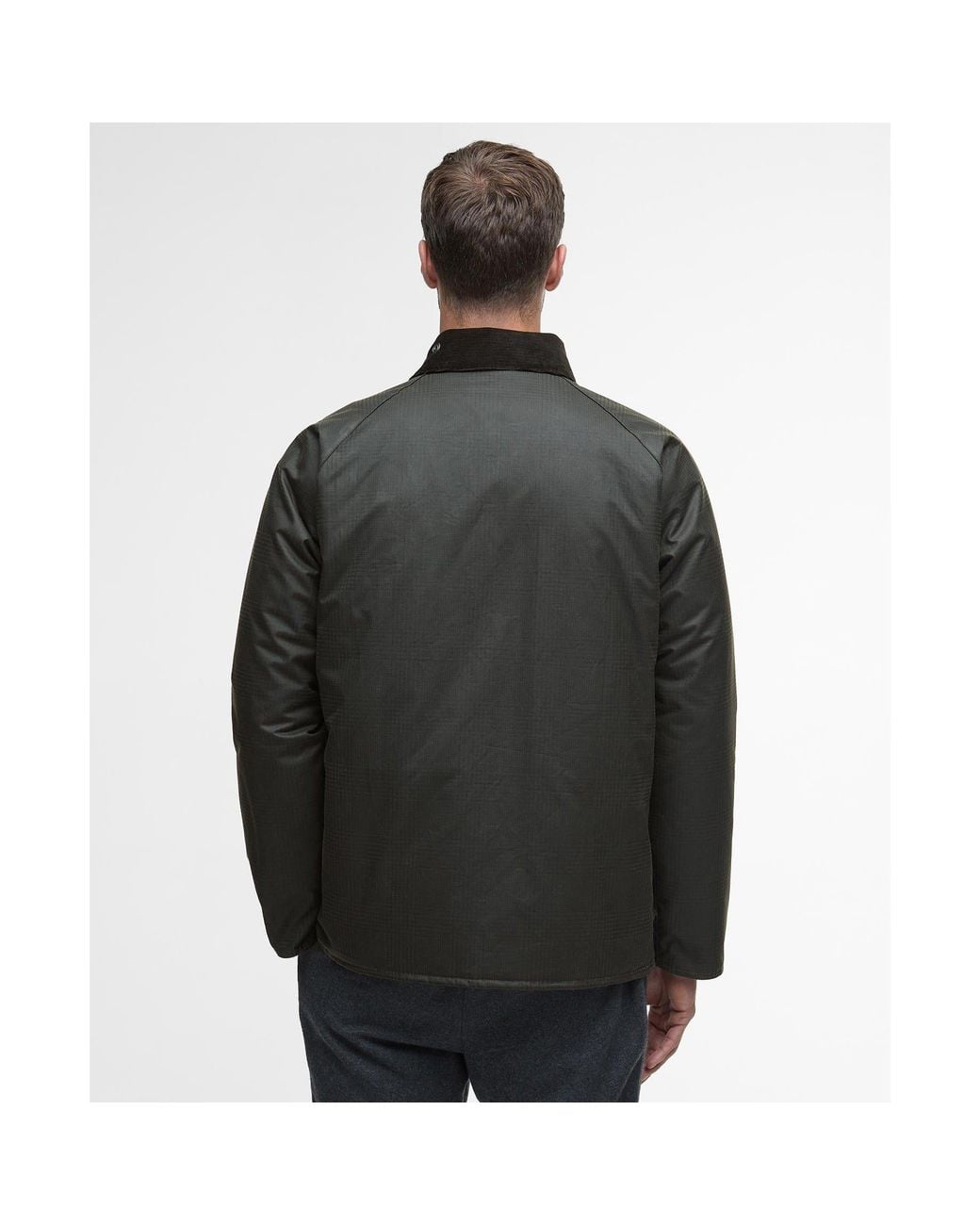 Barbour Black Modern Beaufort Waxed Jacket for men