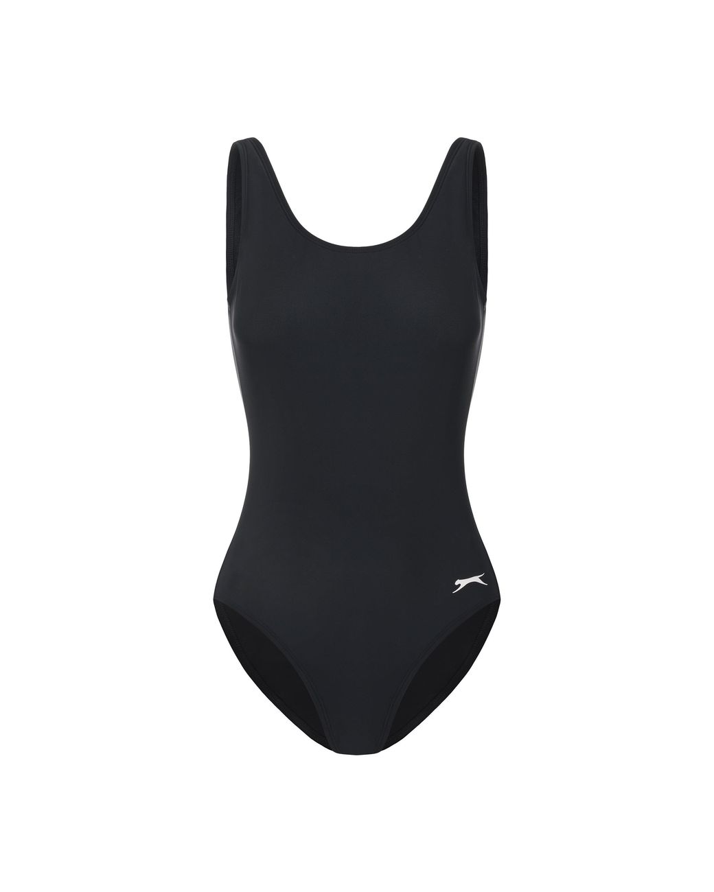 Slazenger 1881 Black Lycra Xtra Life Basic Swimsuit Ladies