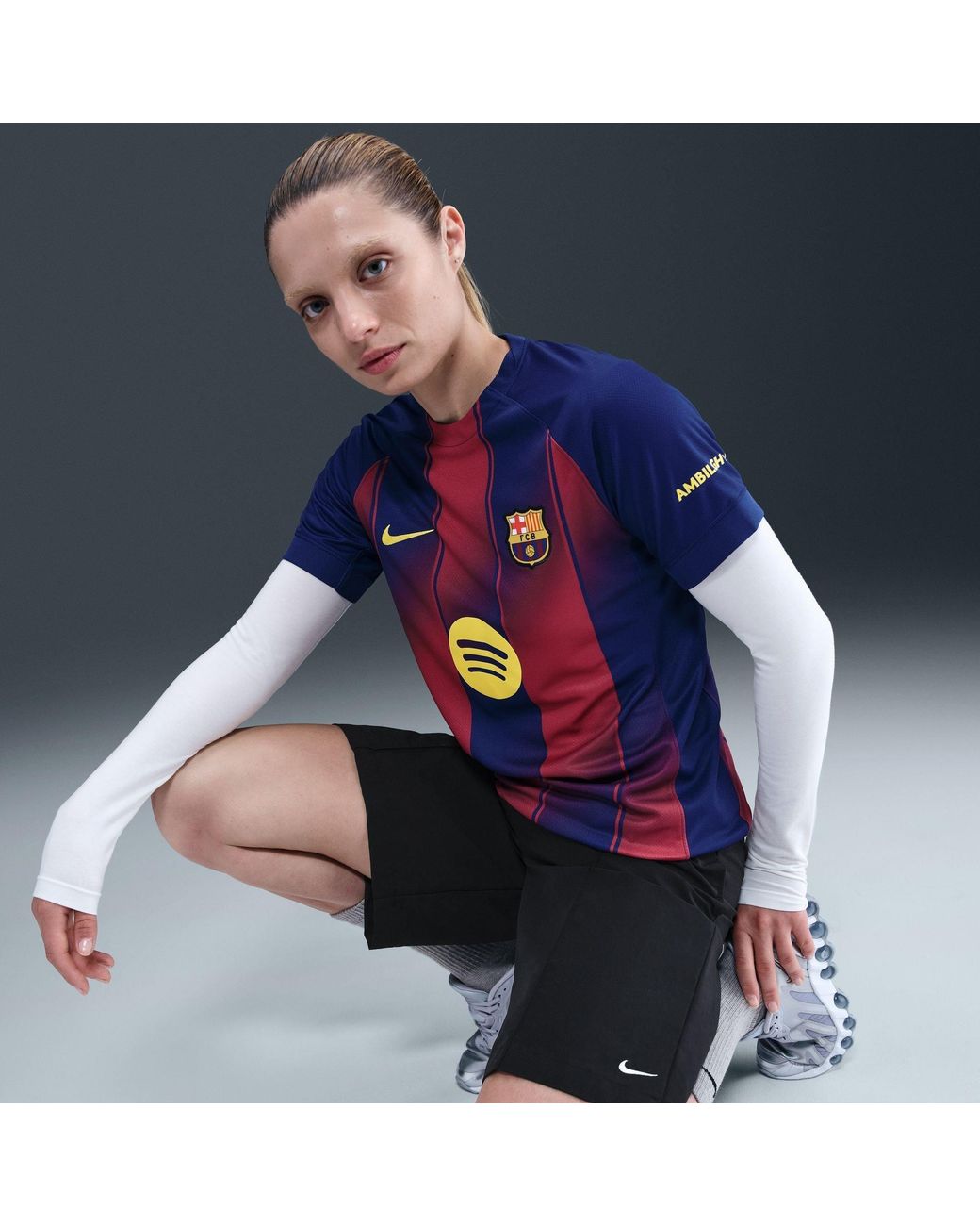 Nike Blue Fcb Wnk Df Stad