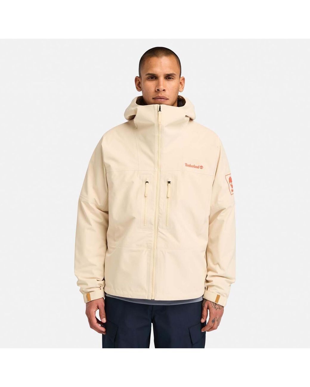Timberland Natural Caps Ridge Mobi Flex Tech Waterproof Jacket for men