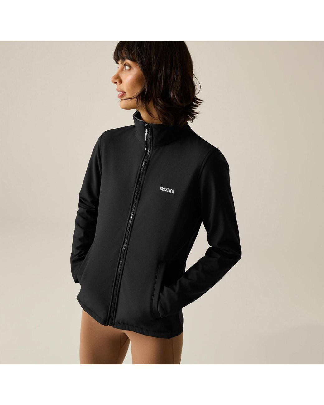Regatta Black Connie V Softshell Jacket