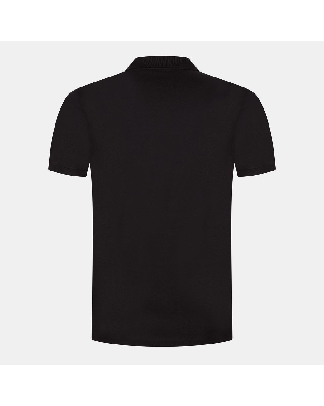 Lyle & Scott Black Basic Short Sleeve Polo Shirt for men
