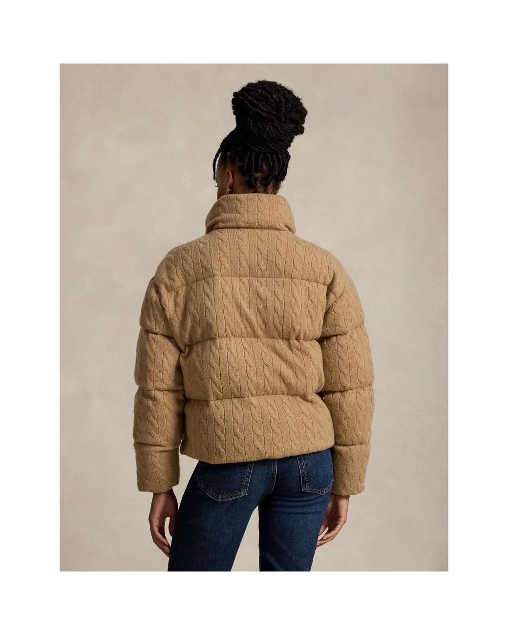 Polo Ralph Lauren Natural Insulated Short Puffer Jacket