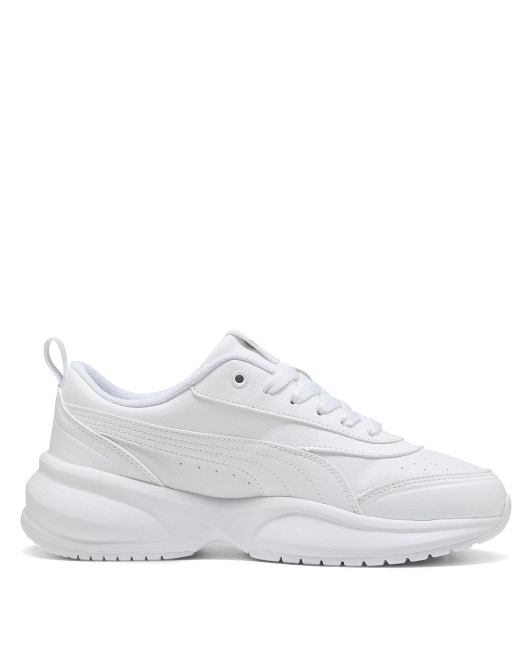 PUMA White Cilia 2.0 Low-Top Trainers
