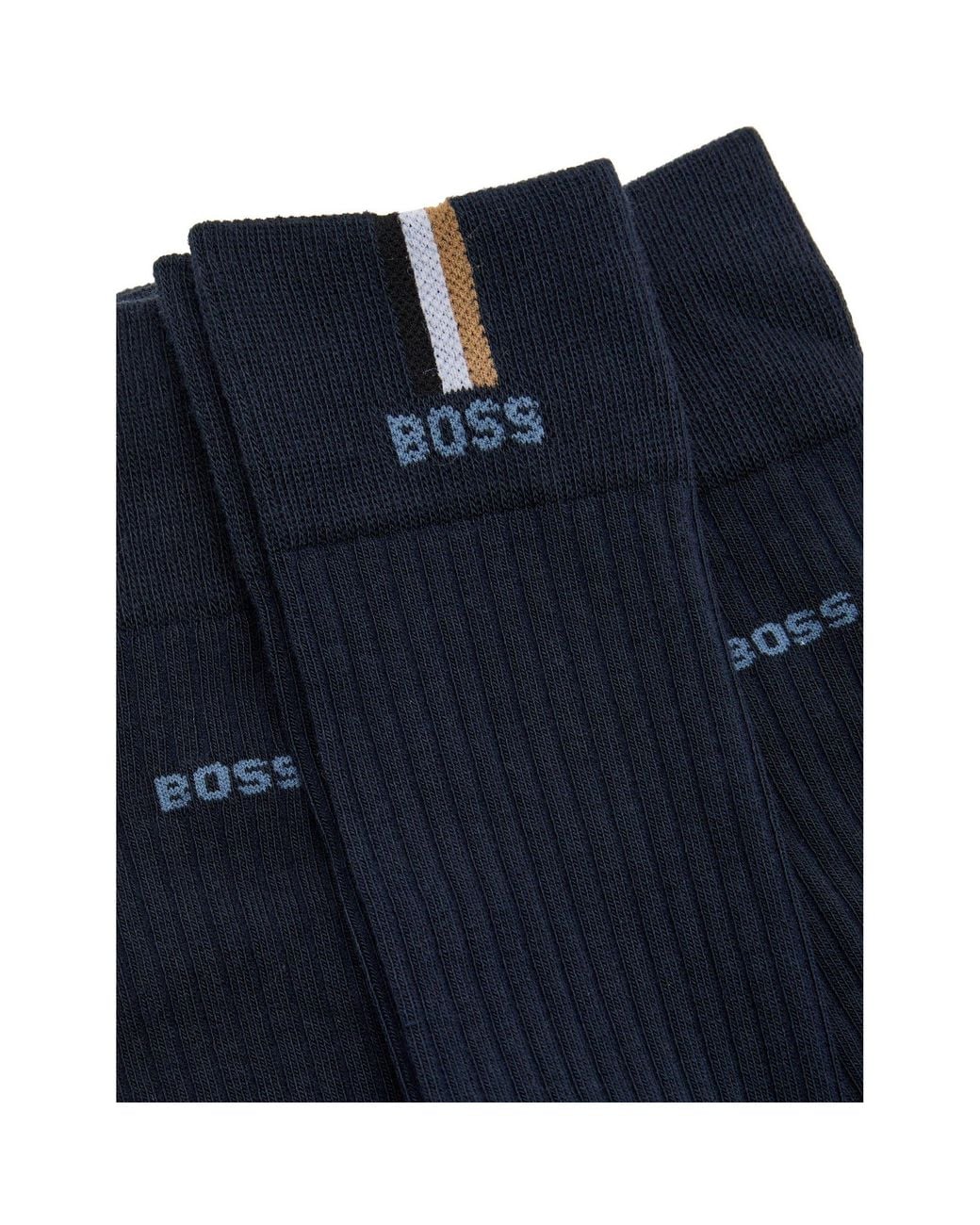 HUGO Blue Boss 3P Rs Rib Iconic Cc for men