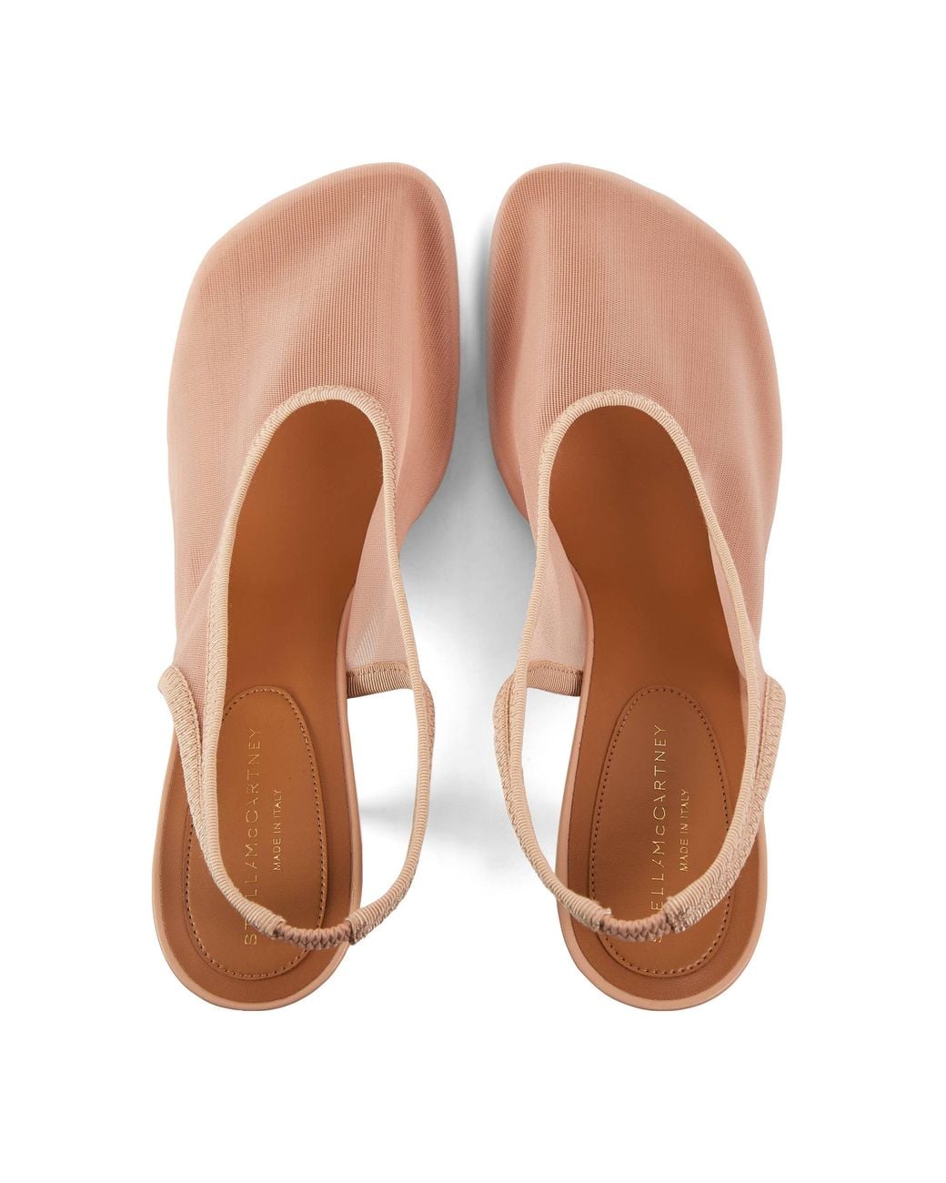 Stella McCartney Natural Slingbacks